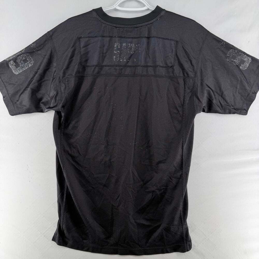0601 Reebok Youth NFL Players Black Mesh Football Jersey